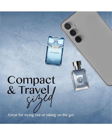 Versace Cologne for Men Set of 4 Mini Eros Pour Homme Dylan Blue Eau Fraiche Perfume for Men Fragrance Sampler Set - Designer Mens Cologne Samples (4 Count 0.17 oz) Eros Pour Homme Dylan Blue Eau Fraiche 0.17 Fl Oz (Pack of 4) - Buy Online on GoSupps.com