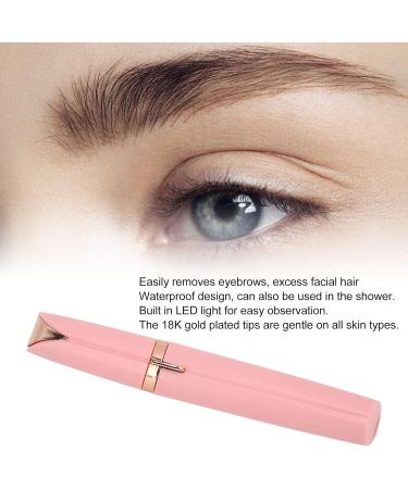 Nose Hair Trimmer Waterproof Portable Multifunctional Electric Eyebrow Trimmer Painless 18K Gold Plated Tips for Women Men - Buy Online on GoSupps.com