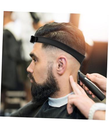Silicone Hair Band & Cutting Guide Tool - Hair Trimming Template for Fade & Shaping | 56x4cm Black - Buy Online on GoSupps.com