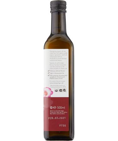 Clearspring Organic Sesame Oil 500ml - Pure Sesame Oil for Cooking - Pack of 1 - Buy Online on GoSupps.com