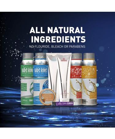 Elementa Silver TOOTHGEL Wintermint Flavor - Nano Silver 5 in 1 Teeth Whitening Gel 4 Fl oz | Dentist Formulated, All Natural, Professional Whitening Toothgel - Kills Bacteria and Whitens Teeth - Buy Online on GoSupps.com