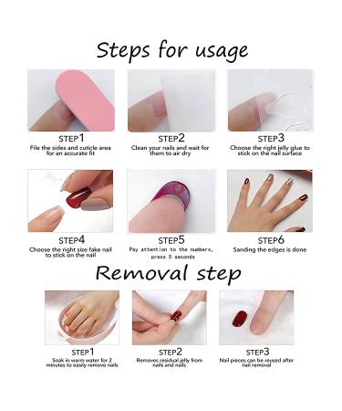 Colorful Nightmare Before Christmas Press-On Nails | Short Square Acrylic False Nails with Ghost Designs - 24 Pcs for Women - Buy Online on GoSupps.com