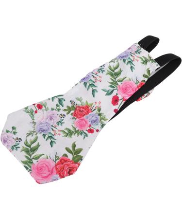 Zerodis Pet Chicken Diapers - Small Size Peony Flower Pattern Tight Belt Diapers for Poultry - Poop Pocket Included - Buy Online on GoSupps.com