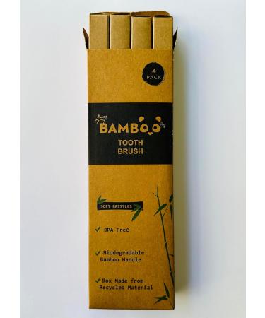 Eco-Friendly Bamboo Toothbrush | Sustainable Oral Care Shipping Worldwide - Buy Online on GoSupps.com