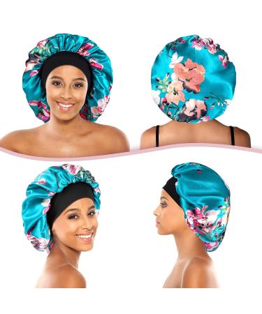 Silk Cap Satin Bonnet for Women - Set of 4 Hair Bonnets for Natural Hair - Buy Online on GoSupps.com