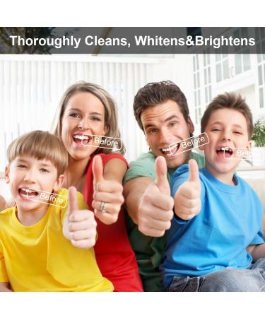 Soft Toothbrushes for Adults with Travel Case | Dual-Thickness Bristles | Gentle Oral Care | Pack of 2 (White & Blue) | Ideal for Travel - Buy Online on GoSupps.com