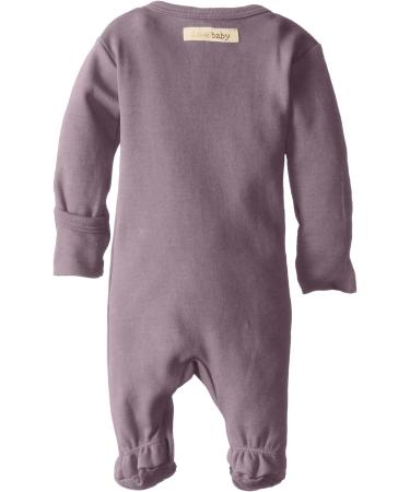 L'Ovedbaby Girls' Organic Snap Footie - Lavender, 6-9 Months - Buy Online on GoSupps.com