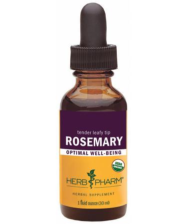 Herb Pharm Certified Organic Rosemary Liquid Extract 1 Fl Oz (Packaging May Vary)