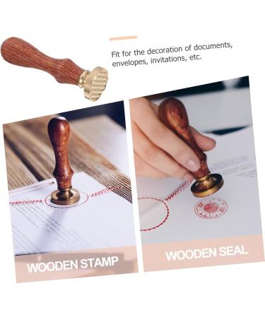 NULYLU 1pc Dispensing Plate Tool Package Powder Stamper Wax Seal Tools Hotfix Copper Copper Head 1 count (Pack of 1) Golden - Buy Online on GoSupps.com