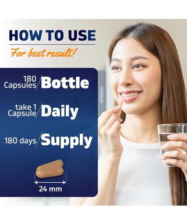 Vitamatic Milk Thistle 50:1 Extract 500mg, Dandelion Root 50:1 Extract 100mg, 180 Vegetarian Capsules, Non-GMO, Gluten Free - Buy Online on GoSupps.com