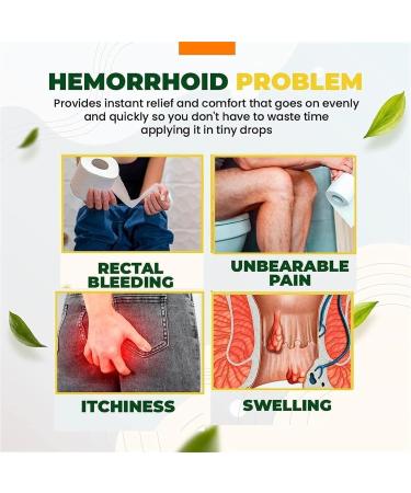 Herbal Hemorrhoid Relief Capsules - Natural Treatment Suppository (1 pc) - Buy Online on GoSupps.com