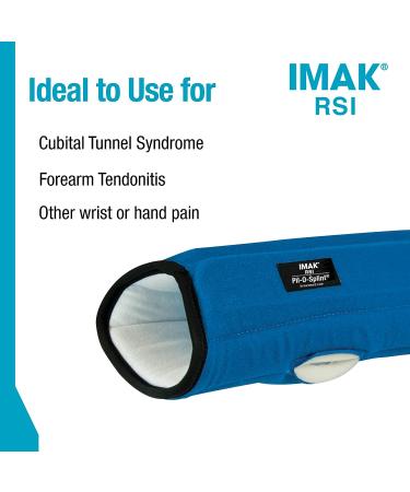 IMAK RSI Pil-O-Splint - Customizable Wrist Brace for Nighttime Comfort - Buy Online on GoSupps.com