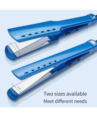 Dual-Use Curling & Straightening Hair Straightener - 1/1.75 Inch Wide Plate with Temperature Control | International Shipping - Buy Online on GoSupps.com