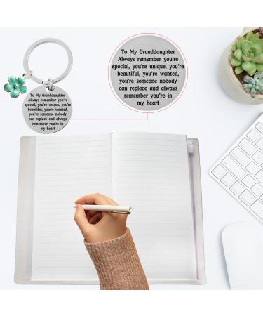 Granddaughter Gifts - Keychain, Journal, Mirror | Birthday Gift from Grandma - Buy Online on GoSupps.com