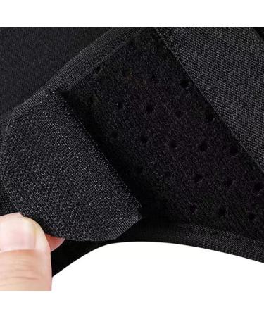 Adjustable Compression Hernia Support Band - Reduces Pain with Elastic Waistband Soft Foam & Breathable Material | Long-Term Comfort - Size L Black - Buy Online on GoSupps.com