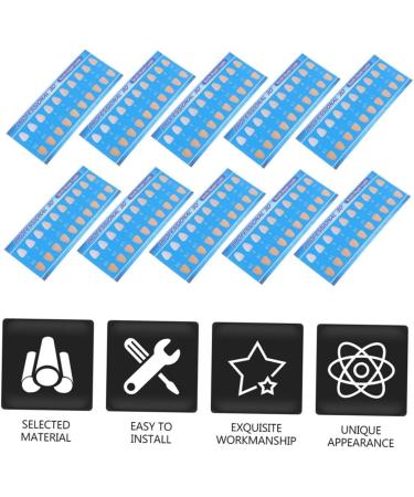 GATUIDA 60 STK Tooth Color Card - Teeth Whitening Shade Guide & Oral Care Tool - Fast International Shipping - Buy Online on GoSupps.com