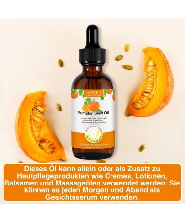 Buy P-Beauty Organic Pumpkin Seed Oil - Cold-Pressed Vegan Oil for Hair Growth Eyelashes Beard Nails & Skin - Natural Care with Vitamins & Omega Fatty Acids - 60ml - Buy Online on GoSupps.com