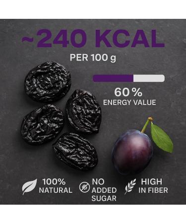 GiDeli Prunes s ch es 2 kg sans pierre non sucr es du Chili - Buy Online on GoSupps.com