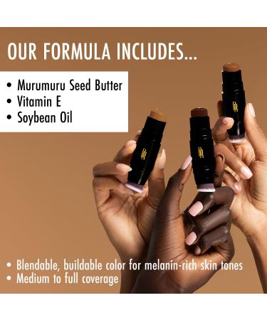 Black Radiance Color Perfect Foundation Stick - Beautiful Bronze | Long-Lasting Flawless Finish | International Shipping Available - Buy Online on GoSupps.com