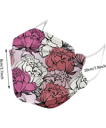 50Pcs Disposable for Adult 4 Layers Protection Non-Woven for Women Men (K12 20x8cm) K12 20x8cm - Buy Online on GoSupps.com