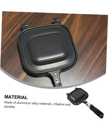 Zerodeko 3pcs Sandwich Skillet Portable Cooker Electric Skillet Bbq Griddle Plate Griddle Pan Double Sided Pan Sandwich Maker Pan Bbq Egg Double Sided Pot Household Aluminum Alloy - Buy Online on GoSupps.com