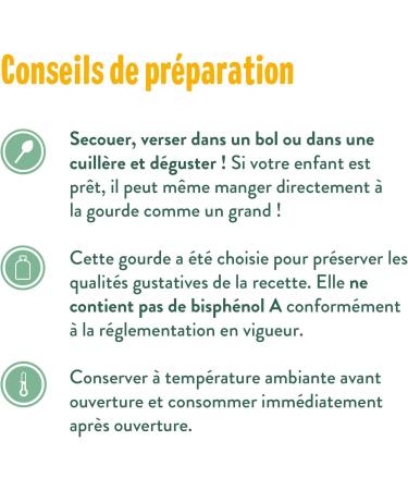 GOOD GO T - Petit D j Myrtille - Gourde Pour B b - D s 6 Mois - Format Nomade - Sans Sucres Ajout s - 10x70g (L'emballage peut varier) (Lot de 2) - Buy Online on GoSupps.com
