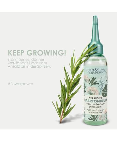 Jean & Len Haartonikum Rosemary Scalp Tonic | Stimulate Hair Growth | Vegan & Paraben-Free | 75ml - Buy Online on GoSupps.com