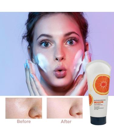 Pzuryhg Gentle Facial Cleanser for Men and Women 100ml Gentle Facial Cleanser Facial Cleanser Natural Foam Cream Cleanser Moisturizing Deep Cleansing Skin Care for Oily 17 x 45 x - Buy Online on GoSupps.com