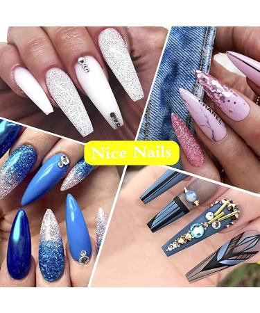 500 Gold Horseshoe Nail Forms for Acrylic Nails | Polygel Nail Extension Forms with Guide Sticker | Gel Nails Art Paper Form for DIY Manicure - Buy Online on GoSupps.com