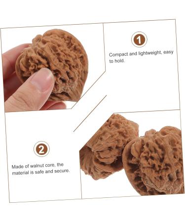 Partykindom Walnut Fitness Handball - 2st Baoding Balls for Stress Relief Finger Mobility & Yoga Core Training - Buy Online on GoSupps.com
