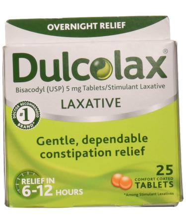 Dulcolax Laxative 25 Tablets
