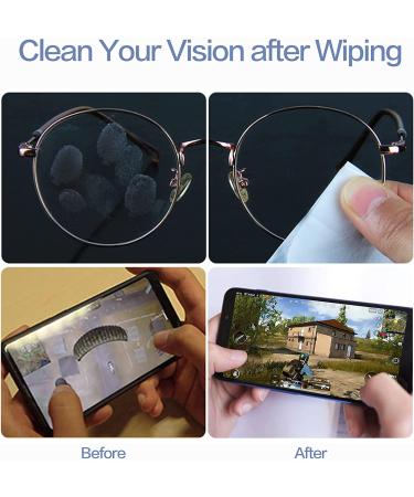 Lens Cleaning Wipes 250 Count - Pre-Moistened & Quick-Dry Glasses Wipes, Individual Wrapped in Carrying Box - For All Types of Glasses & Electronics Screens - Buy Online on GoSupps.com