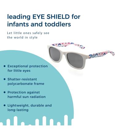 BANZ Baby Jbanz Infant Sunglasses 0-24 Months - Baby Sunglasses with 100% UV Eye Protection With Glare Reduction Mod Butterfly Black - Buy Online on GoSupps.com