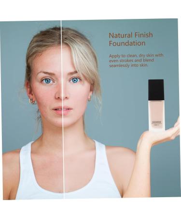 VINTORKY Liquid Foundation Makeup Supplies Concealer Foundation Concealer Liquid Foundation Fluid Glass Black - Buy Online on GoSupps.com