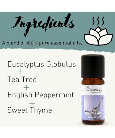 Sensoli Breathe Well Essential Oil Blend - Buy Online on GoSupps.com