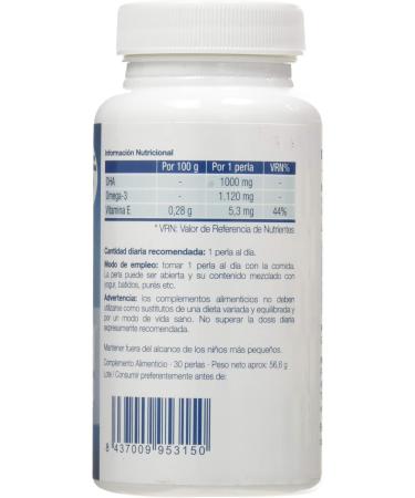 Buy NUA Biological DHA 1000mg - 30Caps | Premium Omega-3 for Optimal Health | Fast International Shipping - Buy Online on GoSupps.com