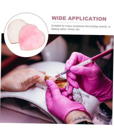  FRCOLOR 2 Pieces Palette Pigment Tray for Nails Resin Tray Nail Polish Tray Beauty Manicure Mixing Tray Nail Art Mix Cosmetic Decorations - Buy Online on GoSupps.com