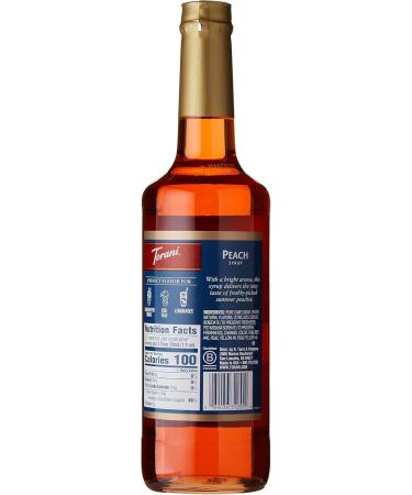 Torani Peach Flavor Syrup 750ml - Buy Online on GoSupps.com