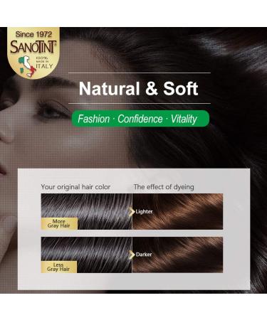 Sanotint Classic Hair Color Imported From Italy (125 ml) (Light Natural Brown) - Buy Online on GoSupps.com