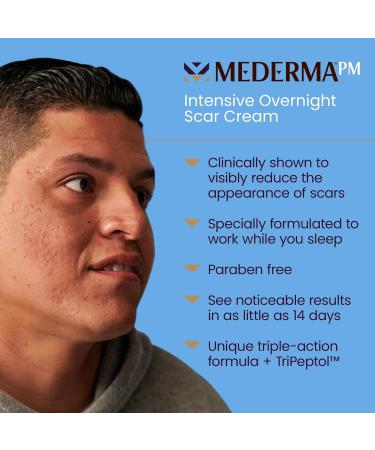 Mederma Quick Dry Oil and PM Intensive Overnight Scar Cream Bundle 3.4oz Oil with Natural Botanical Extracts and 1.0 Oz Cream Clinically Shown to Make Scars Smaller - Buy Online on GoSupps.com