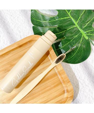 Buy The Golden Smile Vanilla Fluoride Toothpaste | Flavored Gum Repair for Teeth | International Shipping Available - Buy Online on GoSupps.com