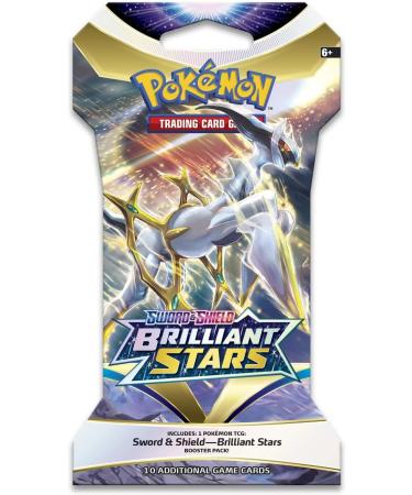Pokemon TCG: Sword & Shield 09 Brilliant Star - 10 Card Booster Pack - Buy Online on GoSupps.com