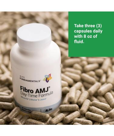 4Life Fibro AMJ Day Time Formula - Supports Muscle, Bone, and Joint Health - 90 Capsules - Buy Online on GoSupps.com