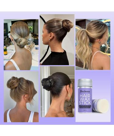 Hair Wax Stick for Flyaways & Edges - Frizz Control Styling Balm for Women & Kids | Smoothing Gel Accessory - Buy Online on GoSupps.com