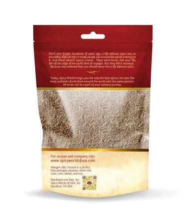 Spicy World Caraway Seeds Whole 1lb - Perfect for Rye Bread & Sauerkraut - Gourmet Cooking Caraway Seed - Buy Online on GoSupps.com