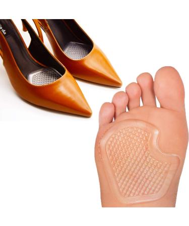 Sumifun Soft gel inserts for midfoot bones forefoot cushions- midfoot bone cushion High heel insole gel for women and men forefoot and relieves pain unit size 5 pairs