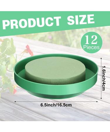Perthlin 12-Piece DIY Flower Foam Kit | 6.5 Large Round Floral Foam Blocks | Wedding & Party Flower Arranging Supplies - Buy Online on GoSupps.com