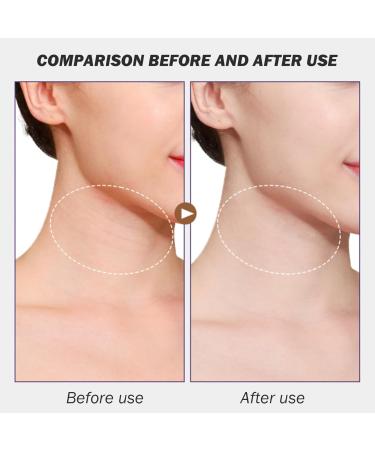 Neck Lift Tape 20Pcs Elastic Breathable Neck Strips Self-adhesive Neck Tape Portable Sweatproof Reusable Wrinkle Removing Neck Tightening Tape Semitransparent - Buy Online on GoSupps.com