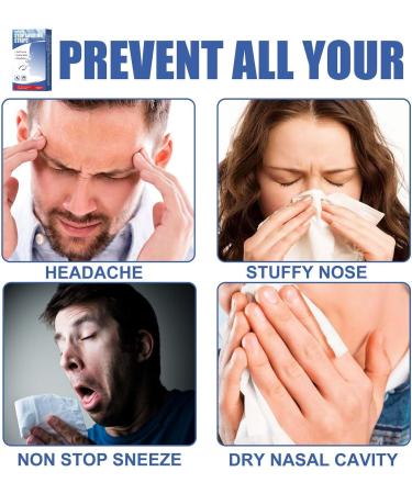 Breath Easy with Nasal Strip Ventilation Patch - Stop Mouth Breathing and Snoring - Buy Online on GoSupps.com