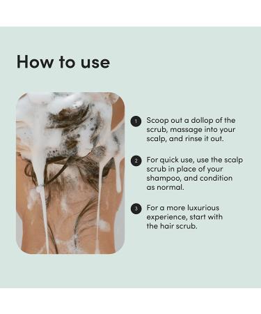 Her's Detox Scalp Scrub with Salicylic Acid & Aloe Vera Extract - Botanical Garden Scent, 8oz | Paraben, Phthalate, and Sulfate Free - Cruelty Free - Buy Online on GoSupps.com